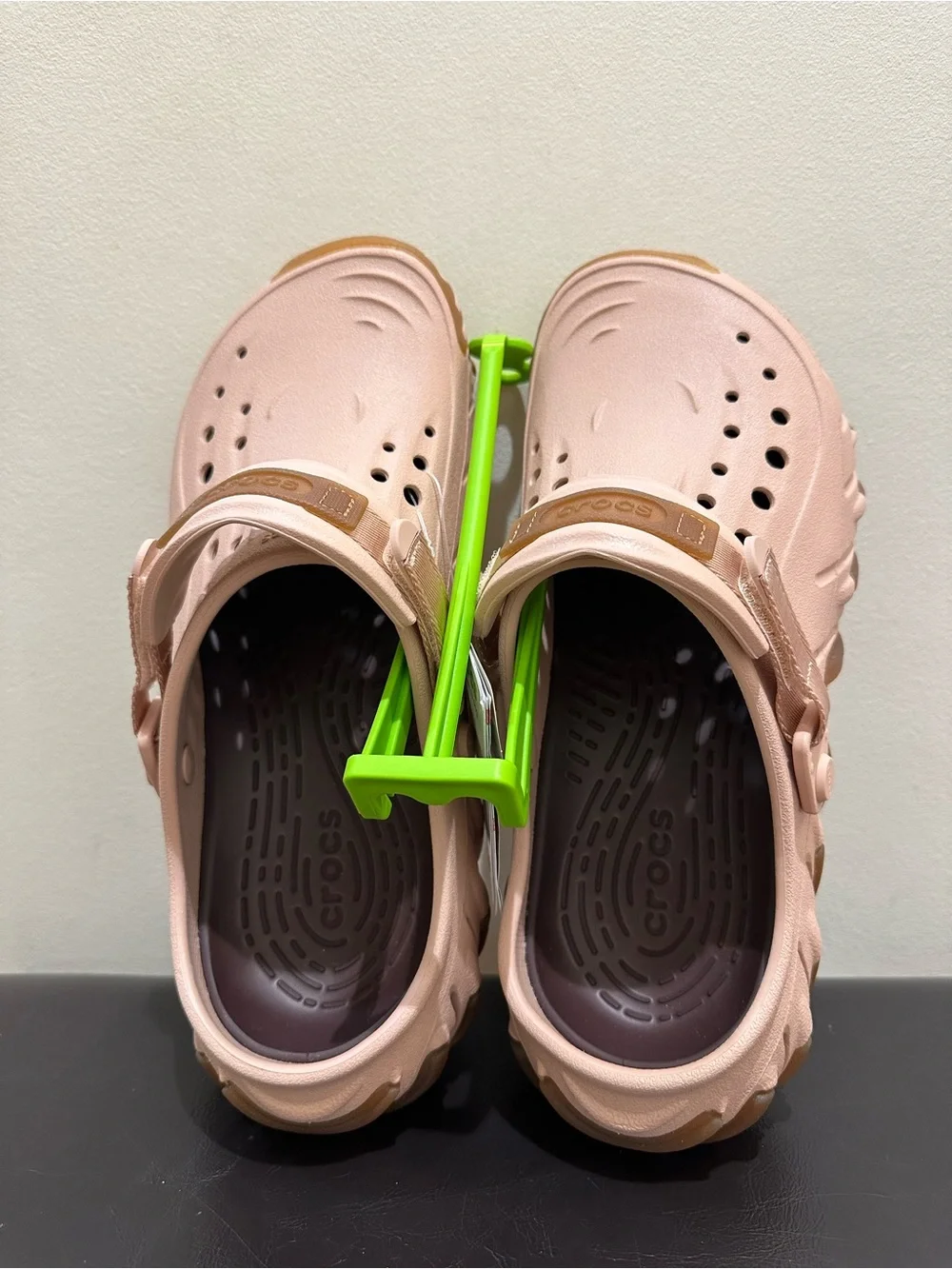 NWT Men Crocs Echo Gum RO Clog  Pink Caramel 211675-7AF